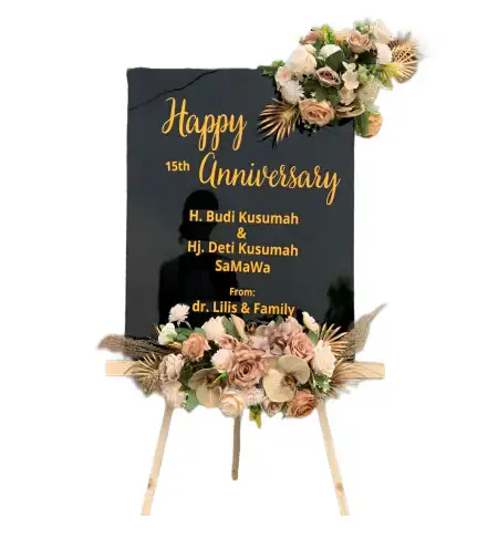 Papan Bunga Akrilik Sambit