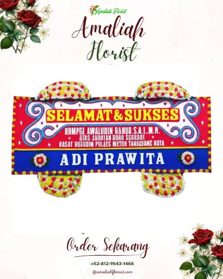 Papan Bunga Ucapan Selamat Sambit